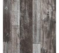 Abyssaly Papier Adhésif pour Meuble, Vinyle Adhésif, Revêtement Autocollant | 60 X 300 cm, Effet Bois Gris, Papier AdhéSif ImperméAble en Vinyle Pour Meubles, Murs, Cuisine et Armoires