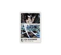 ABYstyle - Aimant Attack on Titan Levi Ackerman - Produit Officiel - Format Standard - Design Collector - À Fixer sur Frigo ou Surface Métallique