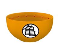 ABYSTYLE - Bol DRAGON BALL Symboles de Goku - Produit Officiel - Contenance 600 ml - Céramique Résistante - Compatible Micro-ondes & Lave-vaisselle