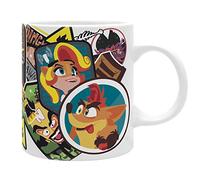 ABYSTYLE - CRASH BANDICOOT - Mug - 320 ml - Sticker Crash - subli