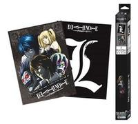 ABYstyle - DEATH NOTE - Set 2 Chibi Posters - L & Groupe (52x38 cm) G