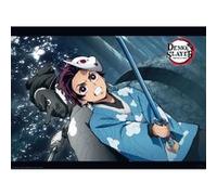 ABYstyle - DEMON SLAYER - Poster - Tanjiro & Urokodaki (52x38) G