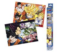 ABYSTYLE - Dragon Ball set of 2 chibi posters, Saiyans, 52 x 38 cm