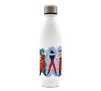 ABYSTYLE - DRAGON BALL SUPER Bouteille d’eau isotherme Transformations - Produit Officiel - Acier inoxydable - Gourde isotherme Manga