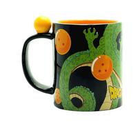 ABYSTYLE - DRAGON BALL SUPER Mug 3D anse Shenron & Boules de cristal, Noir