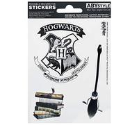 ABYSTYLE - Harry Potter - Autocollants - 16 x 11 cm - Objets magiques