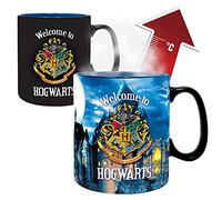 ABYstyle - HARRY POTTER Mug Thermo-réactif Lettre - Produit Officiel - 460 ml - Céramique Premium - Change de Couleur à la Chaleur