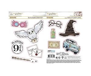 ABYstyle - HARRY POTTER Stickers Objets Magiques (16x11cm) Transparent