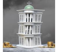 ABYstyle – Tirelire Harry Potter Gringotts Blanc et vert