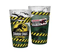 ABYstyle Verre XXL Jurassic Park - Danger high voltage - 400 ml