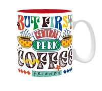 ABYSTYLE - Mug FRIENDS Central Perk Vibes - Produit Officiel - Grand Contenant 460 ml - Céramique Haute Qualité - Design Série TV
