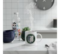 ABYSTYLE - Mug L’ATTAQUE DES TITANS Bataillon d’Exploration - Produit Officiel - 320 ml - Impression Haute Qualité - Compatible Micro-ondes & Lave-vaisselle