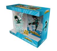 ABYSTYLE - MY HERO ACADEMIA Coffret cadeau Verre XXL + Pin's + Carnet Héros