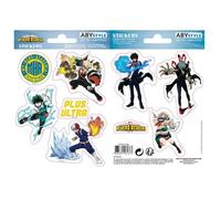 ABYstyle – Autocollants My Hero Academia Héros Villains – 6x11 cm – 2 planches