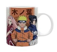 ABYSTYLE - NARUTO Mug 320 ml Konoha vs Suna - Produit Officiel - Tasse Céramique Impression Sublimation Haute Qualité Durable