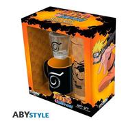 Abystyle - Naruto Shippuden - Pack Verre 29cl + Shooter + Mini Mug Naruto Shippuden