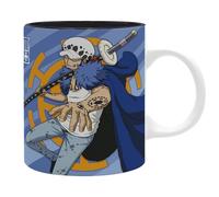 ABYSTYLE - ONE PIECE Mug Trafalgar Law - Produit Officiel - Tasse Céramique 320 ml Impression Haute Qualité Anime Manga G an Cadeau