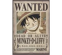 ABYstyle Affiche One Piece Wanted Luffy New 2 – 91,5 x 61 cm