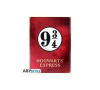 Abystyle Plaque Métal Harry Potter Voie 9 3/4