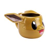 ABYSTYLE - POKÉMON Mug 3D Évoli - Produit Officiel - Tasse Céramique Relief Haute Qualité 460 ml Collection Fan Anime G adeau Pop Culture