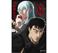 ABYSTYLE - Poster BERSERK Guts & Griffith - Produit Officiel - Format 91,5 x 61 cm - Papier Laminé Haute Qualité - Affiche Manga Collector