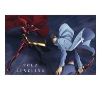 ABYstyle - Poster SOLO LEVELING Jinwoo vs Igris - Produit Officiel - 91,5 x 61 cm