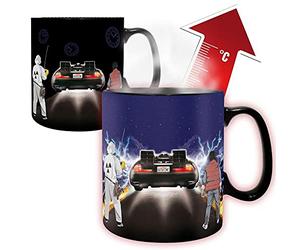 ABYSTYLE - RETOUR VERS LE FUTUR - Mug Thermoréactif - 460 ml Time Machine, Clair