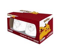ABYSTYLE - Set de 2 Verres POKÉMON Mentali & Noctali - Produit Officiel