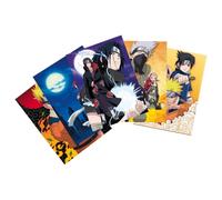 ABYSTYLE - Set de Cartes Postales NARUTO Set 1 - Produit Officiel