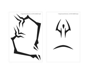 ABYSTYLE - Set de Tatouages JUJUTSU KAISEN - Produit Officiel