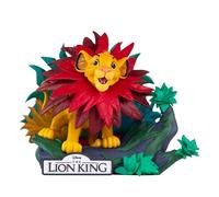 ABYstyle Studio - Figurine Disney Simba - Produit Officiel - Statue Premium - Finitions Haute Qualité - Pièce de Collection, Marron Doré
