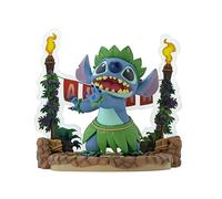 ABYstyle Studio - Figurine Disney Stitch Hula Dance - Produit Officiel - Statue Premium - Finitions Haute Qualité - Pièce de Collection, Bleu
