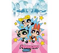 ABYSTYLE - SUPER NANAS Poster Filles vs méchants (91,5 x 61 cm)