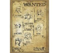 ABYSTYLE - The Seven Deadly Sins affiche, Wanted, 52 x 38 cm
