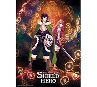 ABYSTYLE - The Shield Hero - Affiche - Naofumi & Raphtalia (52 x 38 cm)