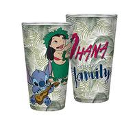 ABYstyle - Verre XXL DISNEY Lilo & Stitch - Produit Officiel - 400 ml - Verre Grande Contenance - Design Collector