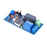 AC 220V Module de Relais de Minuterie de Temporisation, Carte de Circuit de Temporisation de Déclenchement de Relais de Temporisateur de Retard 1-99 Secondes/1-99 Minutes Plage de Temps