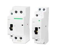 AC Contactor CDCH8S Three Single-phase 16A 20A 25A 32A 40A 63A 2P 4P Manual 220V 110V 24V With Handle Control Button NCH8 CJX2(16A,4NO,220V)