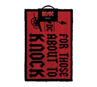 AC/DC For Those About To Knock Zerbino 60x40 cm Tapis PYRAMID INTERNATIONAL