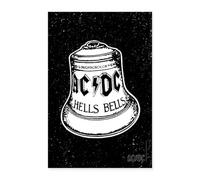 AC/DC Hells Bells Logo Cloche Poster 60x90 cm