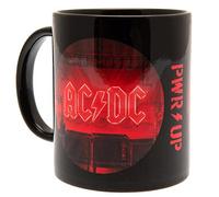 AC/DC - Mug PWR UP (Taille unique) (Noir / Rouge)