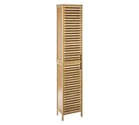 AC-Déco Colonne de Rangement - Sicela - 34 x 24 x 170 cm - Bambou