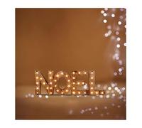 AC-Déco Lettres en bois Noël - LED - Décoration de Noël
