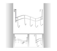 AC-Déco Patère 5 Têtes - Fer - Gris