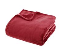 AC-Déco Plaid Flanelle Rouge 180 x 230 cm - Atmosphera