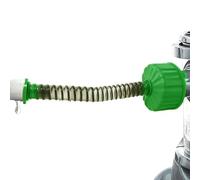 AC Drain Line Vacuum Attachment - ABS PVC 9.44 Inch HVAC Unclogger | Tapered Secure Seal, Flexible Drain Cleaning Design AC Drain Hose Vacuum Adapter HVAC Hose Cleaning Wet VAC Attachments