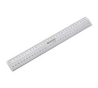 Westcott E-10112 00 - Règle de découple en métal - 30 cm - gris argent