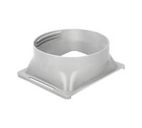 AC Exhaust Hose Adapter - Heat Resistant Universal Connector | Durable ABS hose adapter supports quick tool free setup with threaded design for secure portable AC exhaust fitting