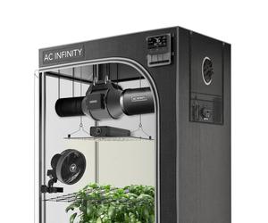 AC Infinity Advance Grow System 2x2, 1-Plant Kit, Tente de culture intégrée WiFi, ventilation et circulation automatiques, Samsung LM301H LED Grow Light 2000D Mylar Tente