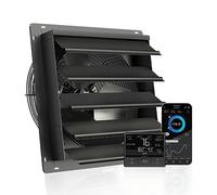 AC Infinity AIRLIFT T16 Ventilateur d'échappement à volet roulant 40,6 cm avec contrôleur de température et d'humidité WiFi, support mural pour abri de jardin, grenier, ateliers et serres